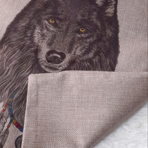 💗 New WOLF Dreamcatcher Pillow Case Cover - Picture 4 of 6